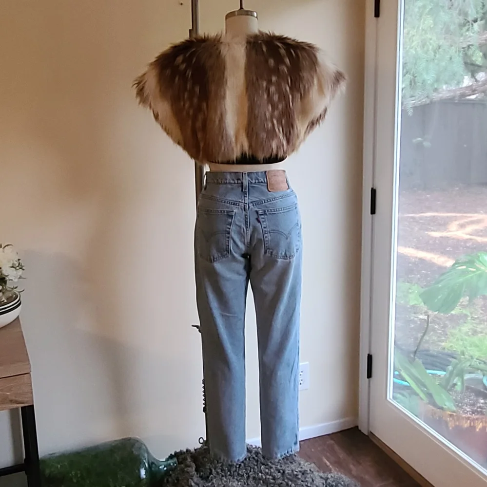 NWT Foxiedox Bambi Faux Fur Bolero - Picture 7 of 13